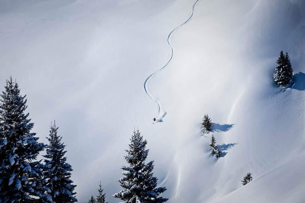 Panoramablick Saalbach