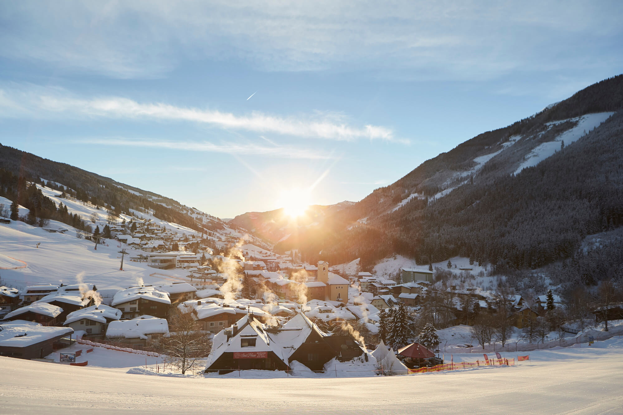 Appartements mit Panoramablick auf Saalbach